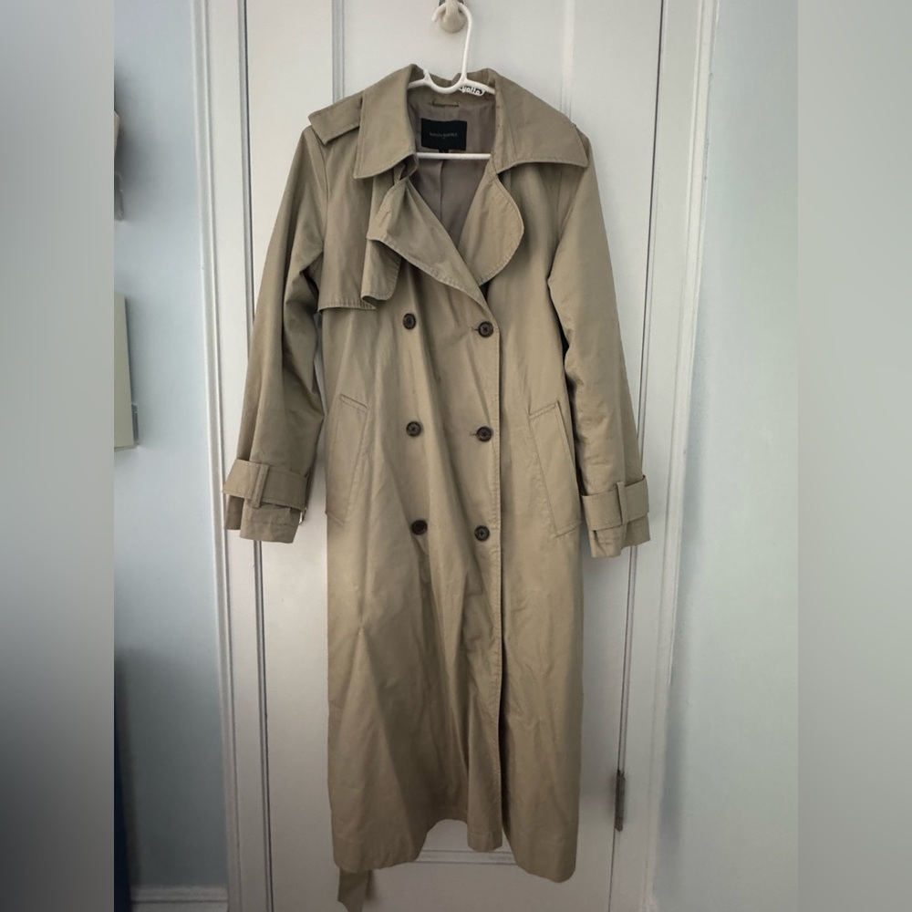 Banana Republic Cotton Twill Trench